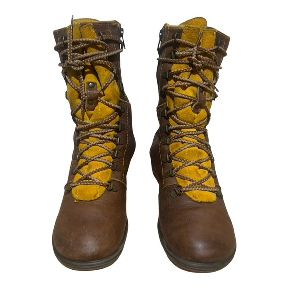 Women’s Leather/Suede Martino (Canada) Banff Shearling Hikers Sz 7.5 - Picture 3 of 8